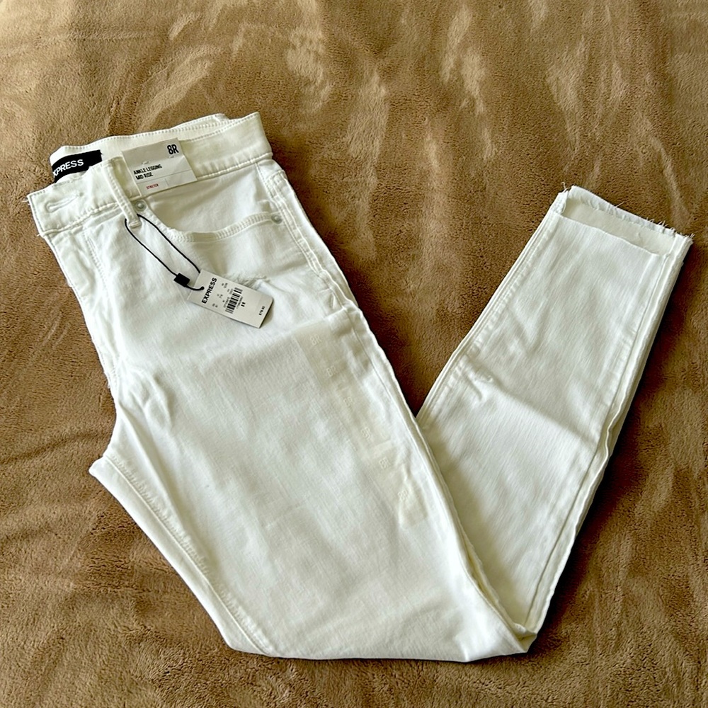 Express Ankle Legging Mid Rise Jeans